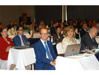 Jorge Enrique Olaso Alvarez en el Taller Nacional Materia Laboral